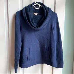 Cowl neck sweatshirt